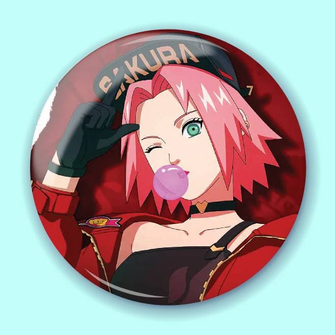 Аніме значок Наруто (Naruto) 86, 56 мм