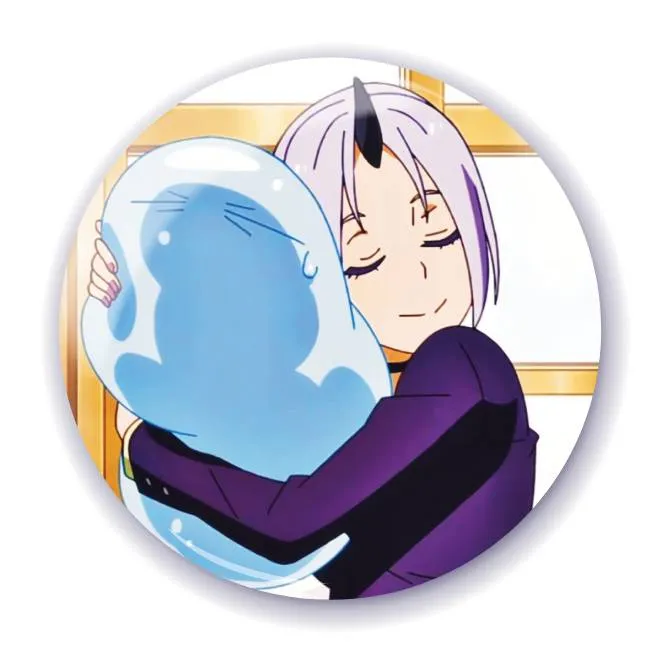 Аніме значок Про моє переродження в слиз (That Time I Got Reincarnated as a Slime) 17, 56 мм