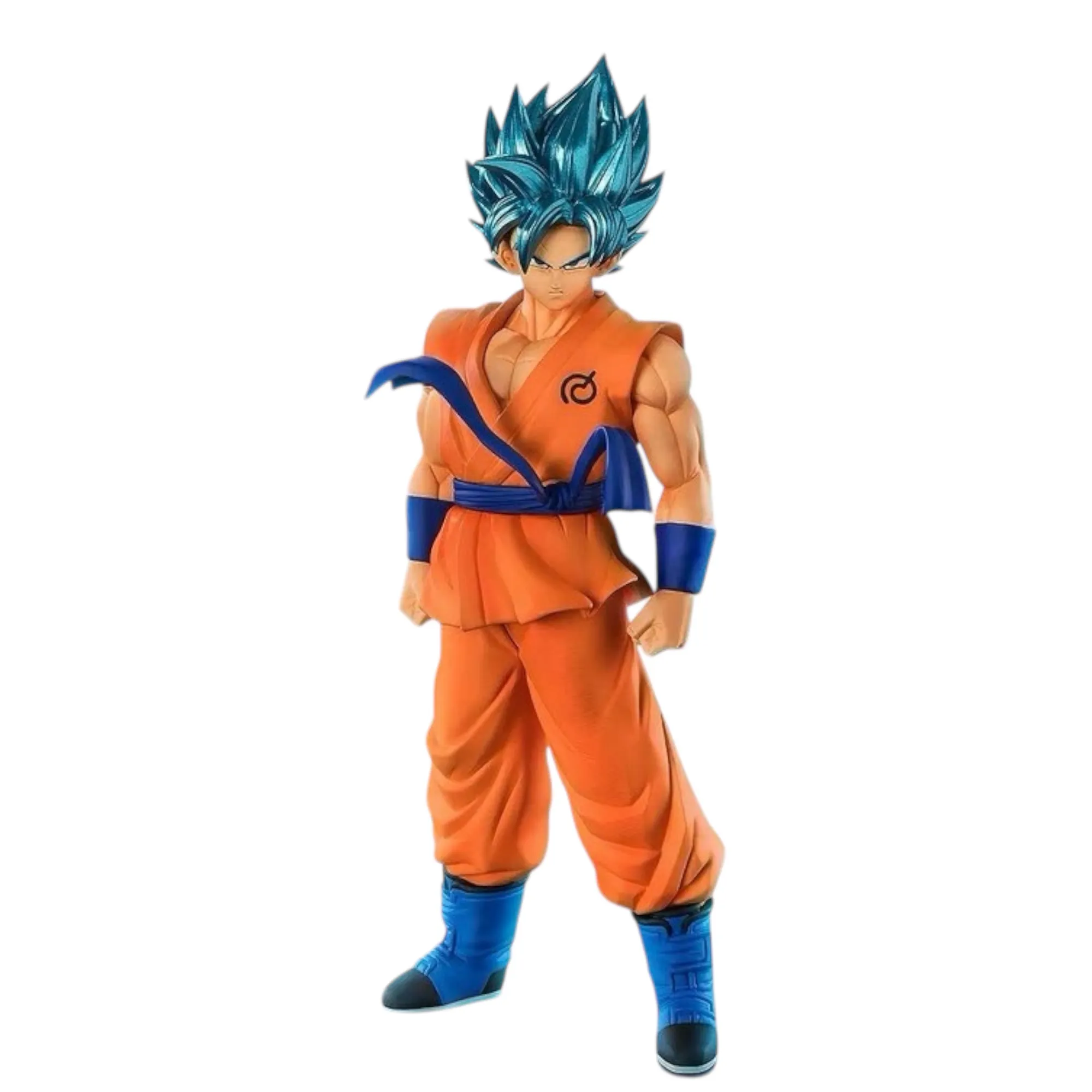 Аніме фігурка Ґоку (Goku) Blood of Saiyans Super Saiyan God Super Saiyan Banpresto — Яйця дракона (Dragon Ball), 20 см