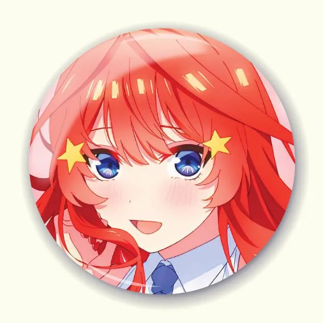 Аніме значок Пʼять наречених (The Quintessential Quintuplets) 9, 56 мм