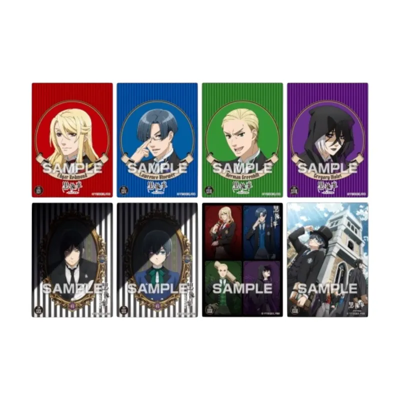 Аніме картки Boarding School Edition Clear Collection Ensky — Темний дворецький (Black Butler) 5