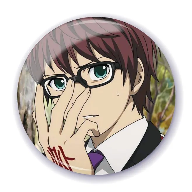 Аніме значок Безхатній бог (Noragami) 19, 56 мм, глянець