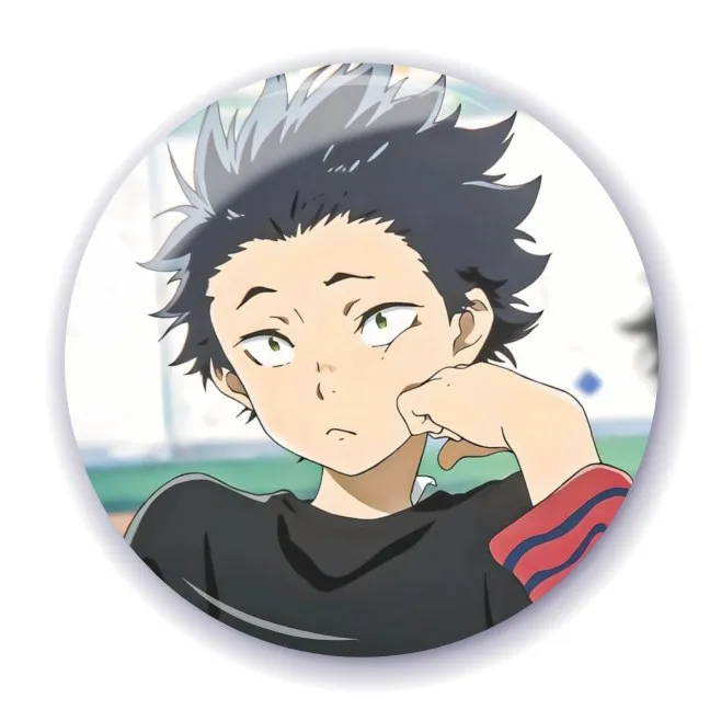 Аніме значок Форма голосу (A Silent Voice) 20, 56 мм, глянець