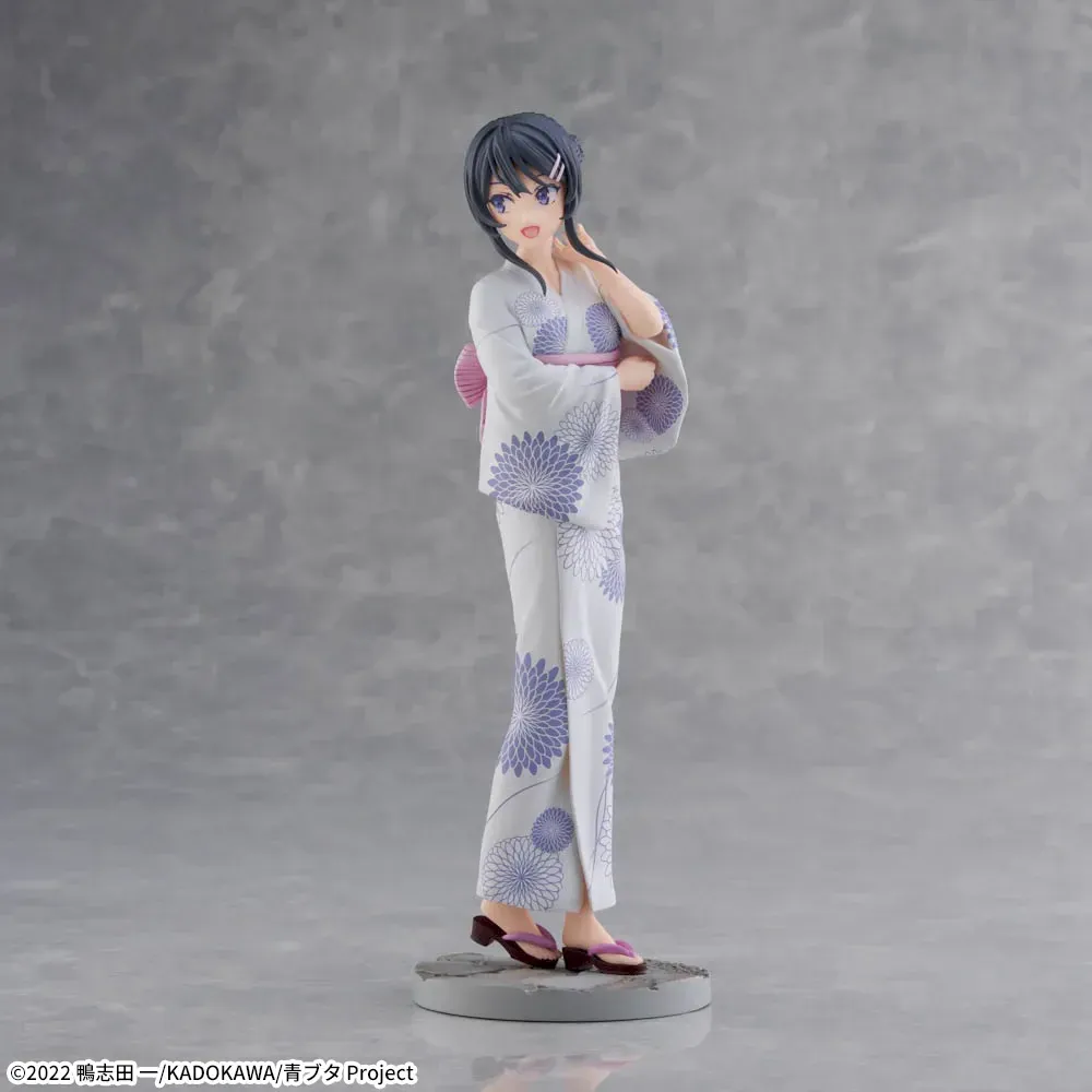 Аніме фігурка Май Сакураджіма (Mai Sakurajima) Luminasta Yukata Sega — Негідники не мріють про шляхетних кроличок (Rascal Does Not Dream of Bunny Girl Senpai), 22 см 3