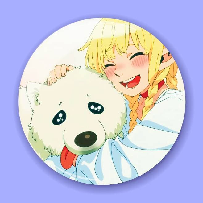 Аніме значок Смаколики з підземелля (Delicious in Dungeon) 52, 56 мм