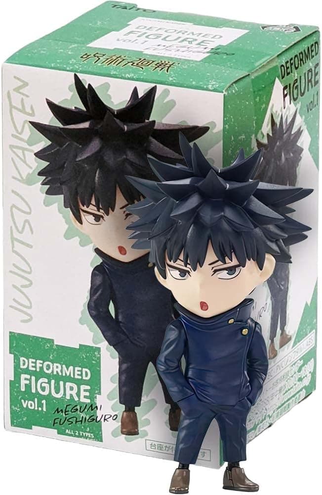 Аніме фігурка Меґумі Фушіґуро (Megumi Fushiguro) Deformed Figure Vol.1 Taito — Магічна битва (Jujutsu Kaisen), 7 см