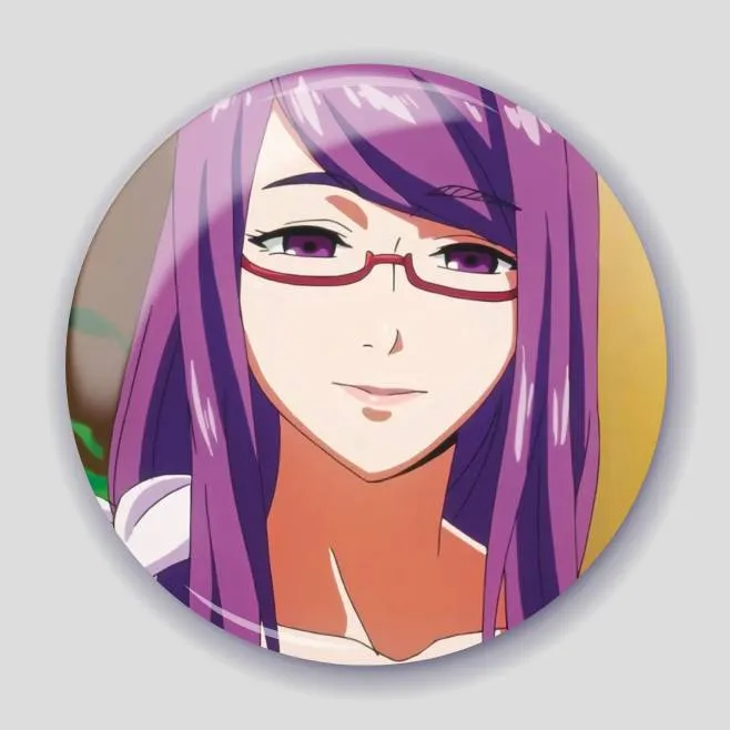 Аніме значок Токійський ґуль (Tokyo Ghoul) 1, 56 мм, глянець