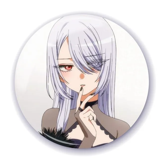 Аніме значок Ця порцелянова лялечка закохалася (My Dress-Up Darling) 61, 56 мм, глянець