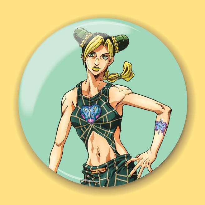 Аніме значок Неймовірні пригоди ДжоДжо (JoJo's Bizarre Adventure) 10, 56 мм, глянець