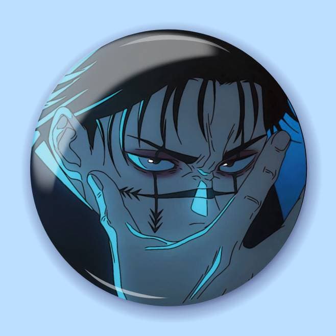 Аніме значок Магічна битва (Jujutsu Kaisen) 5, 56 мм, Глянець