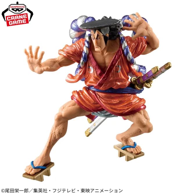Аніме фігурка Кодзукі Оден (Kouzuki Oden Special Ver.) — Ван Піс (One Piece), серія King of Artist, 17 см 3