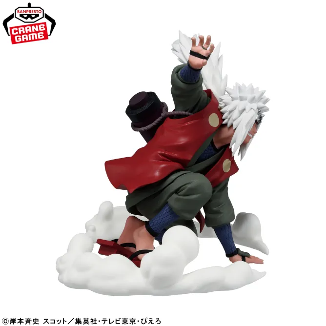 Аніме фігурка Джирайя (Jiraiya) — Наруто (Naruto), серія Summoning Jutsu Figure, 15 см, виробник Banpresto 5