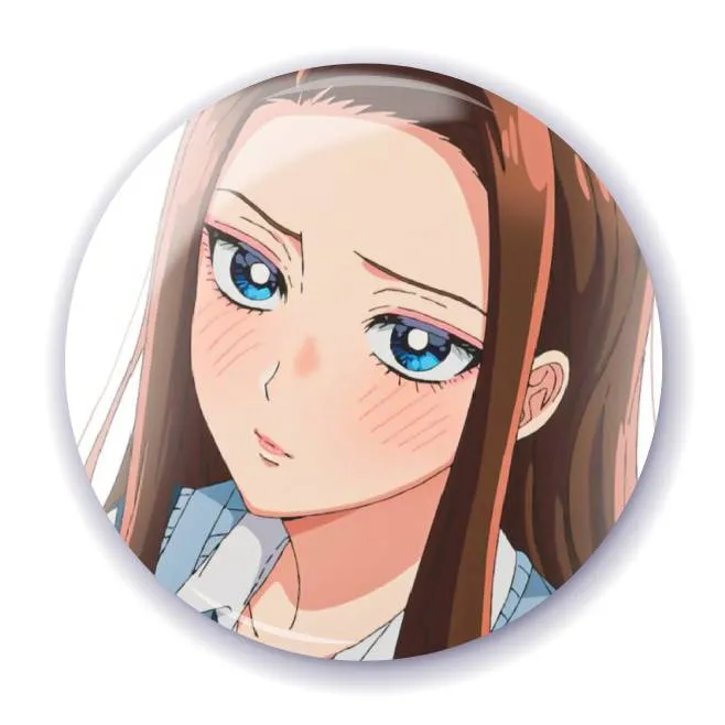 Аніме значок Невже добрих до отаку ґяру не існує!? (Otaku ni Yasashii Gal wa Inai no) 6, 56 мм