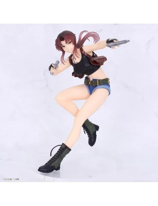 Аніме фігурка Реві (Revy) — Пірати Чорної лагуни (Black Lagoon), серія Vivit 16 см 2