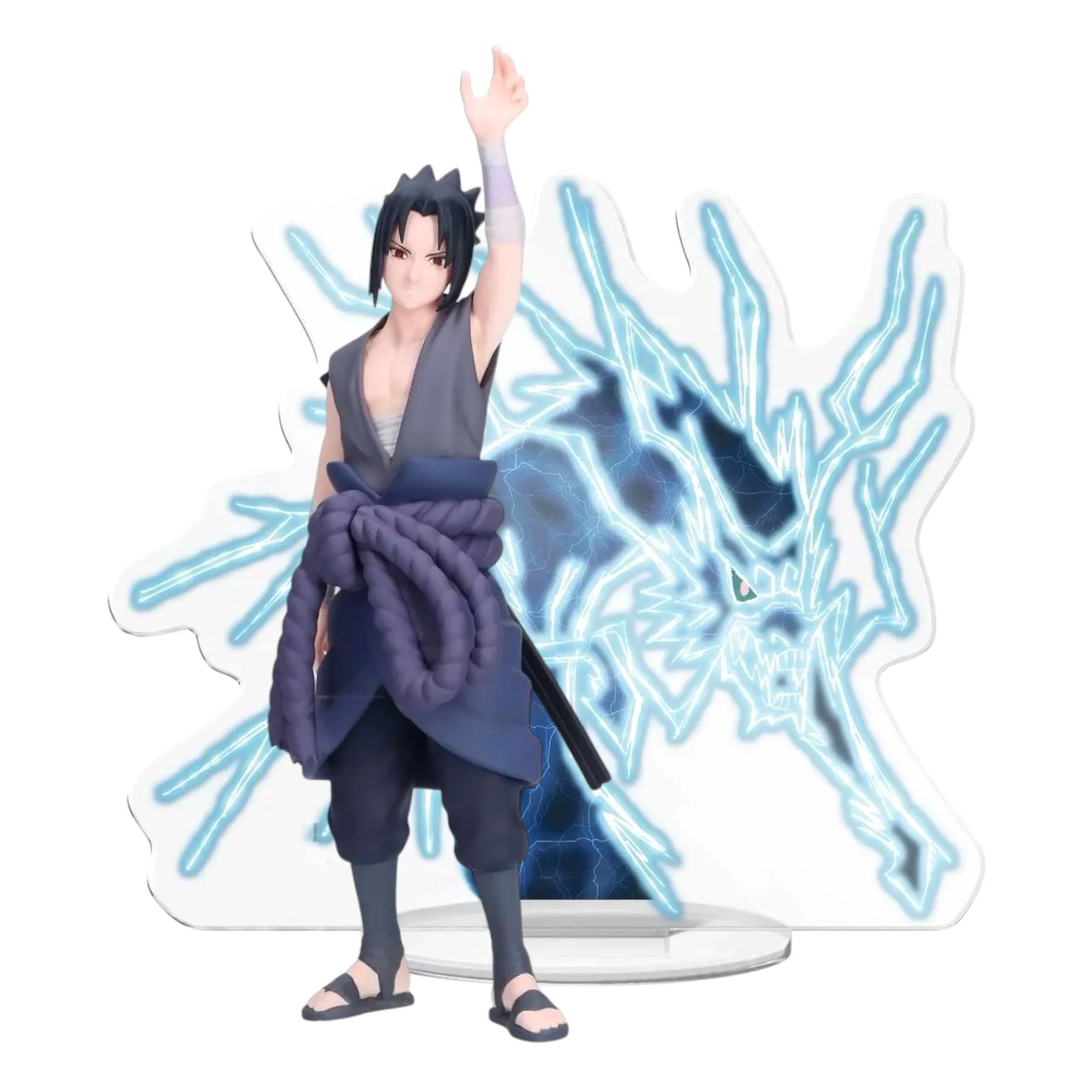 Аніме фігурка Саске Учіха (Sasuke Uchiha) — Наруто: Ураганні хроніки (Naruto: Shippuden), Panel Spectacle, Lightening From Heaven, 13 см