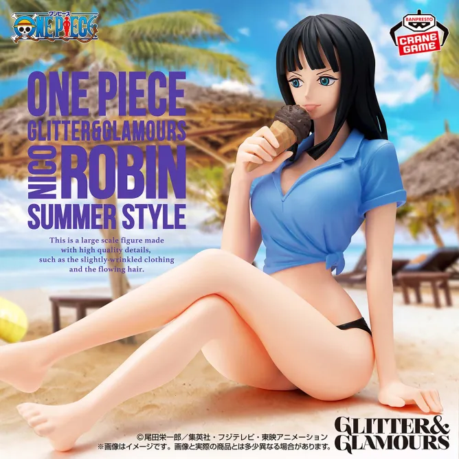 Аніме фігурка Ніко Робін: Літній стиль (Nico Robin Summer Style) — Ван Піс (One Piece), серія Glitter & Glamours, 11 см 5