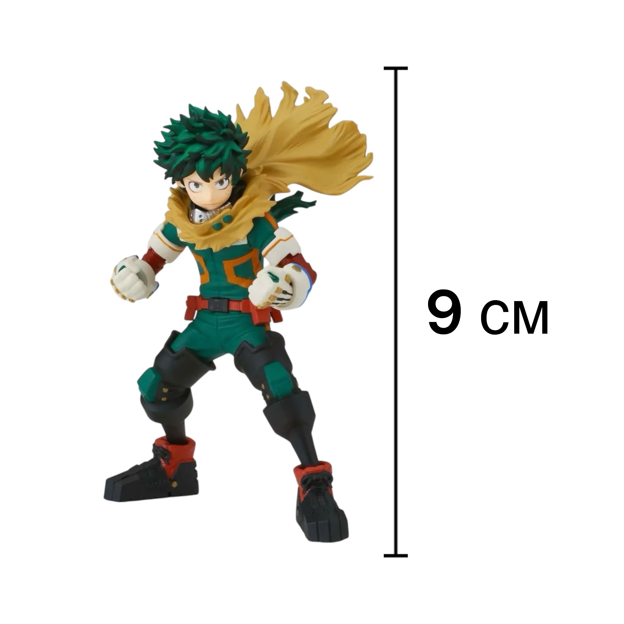 Аніме фігурка Ізуку Мідорія (Izuku Midoriya) — Моя геройська академія (My Hero Academia), Figuno - версія B, Banpresto, 9 см 2