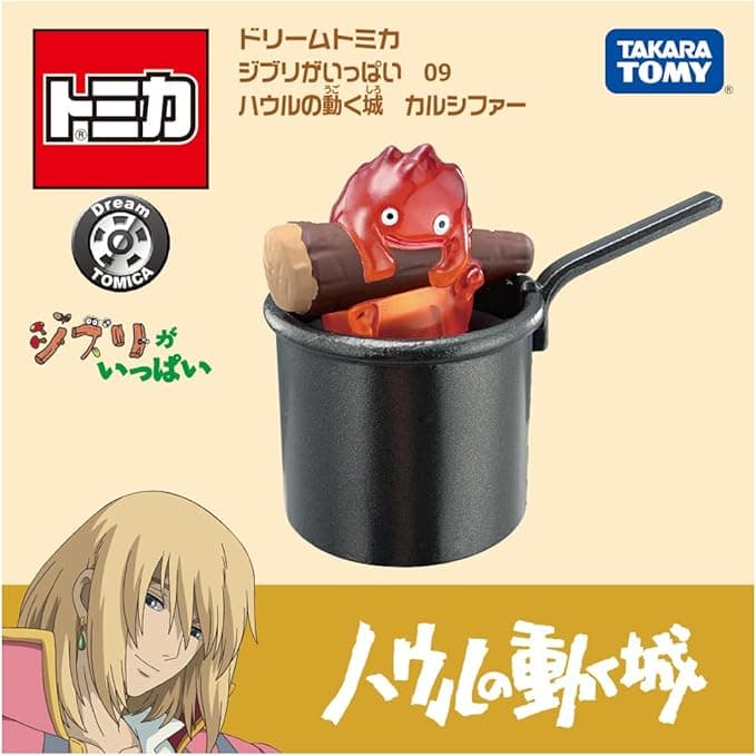 Фігурка Calcifer - Takara Tomy Studio Ghibli Dream TOMICA 09  3