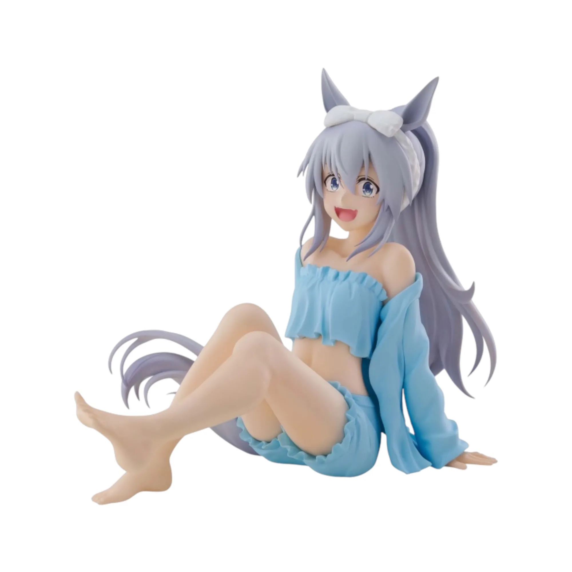Аніме фігурка Тамамо Кросс (Tamamo Cross) — Кобилички: Сіндерела Ґрей (Uma Musume: Cinderella Gray), серія Relax Time, 13 см, виробник Banpresto