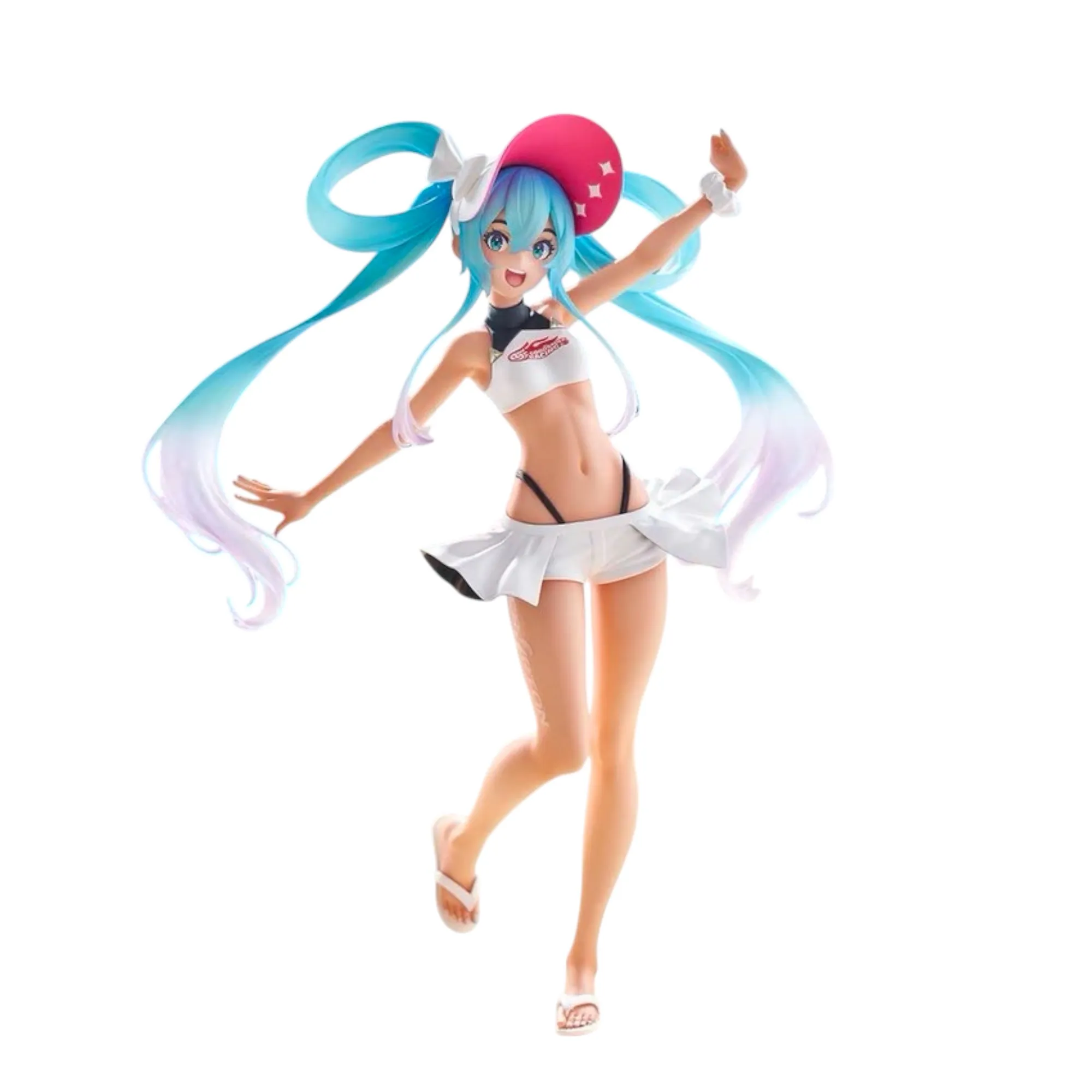 Аніме фігурка Хацуне Міку (Hatsune Miku) GT Project Racing Miku 2024 Summer Holiday Ver. Furyu — Хацуне Міку (Hatsune Miku), 23 см
