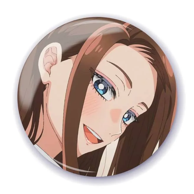 Аніме значок Невже добрих до отаку ґяру не існує!? (Otaku ni Yasashii Gal wa Inai no) 2, 56 мм