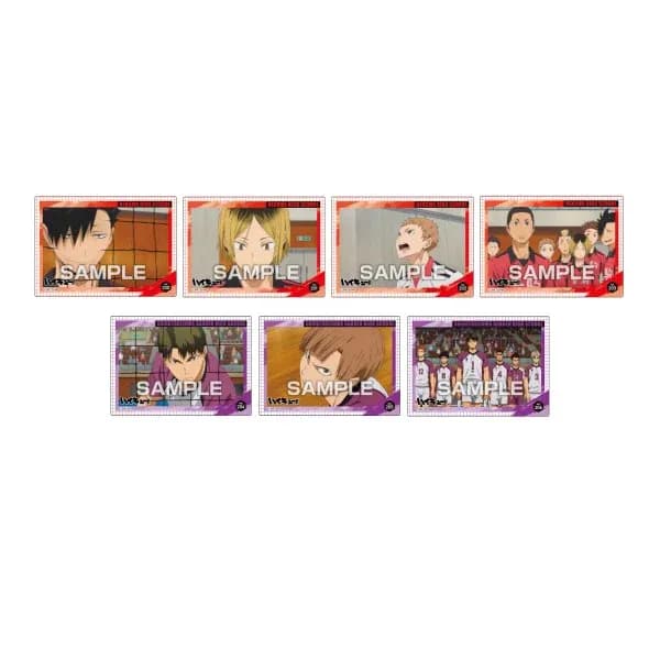 Аніме картки Волейбол!! (Haikyu!!) Clear Card Collection 5, виробник Ensky 5