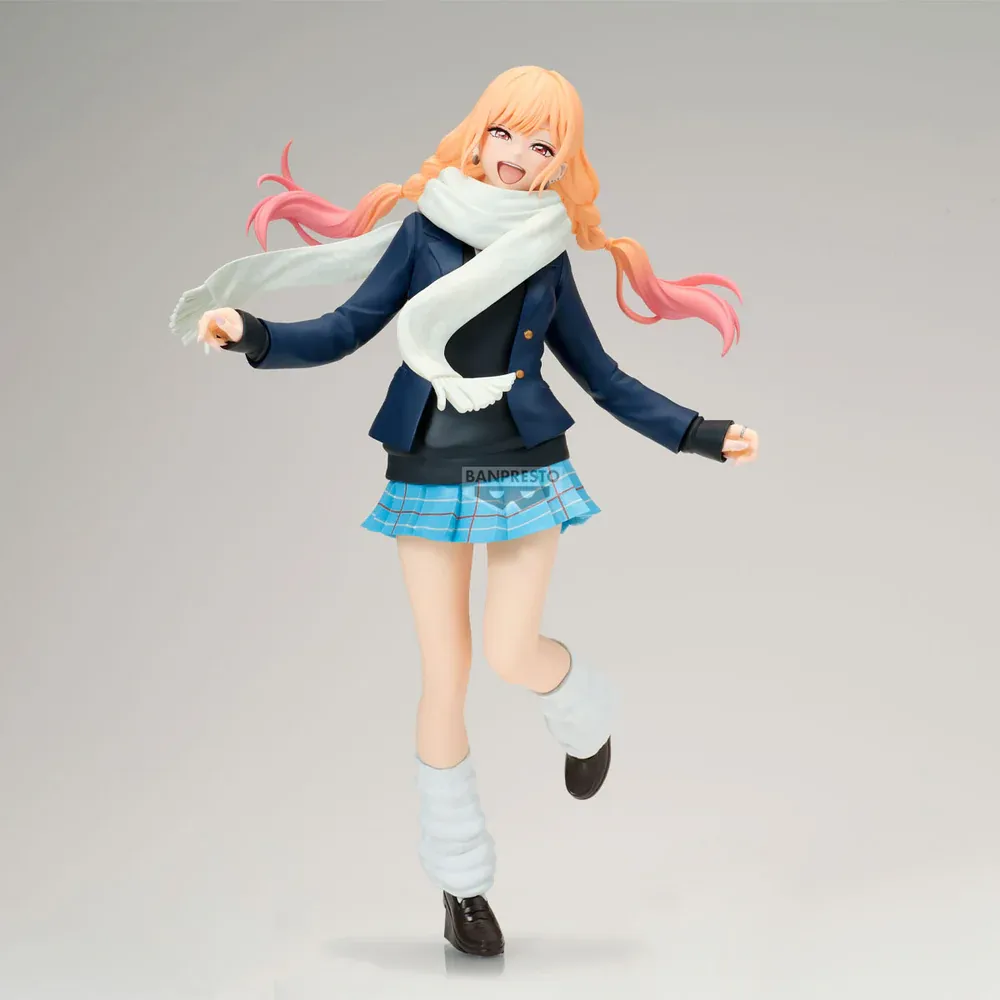 Аніме фігурка Марін Кітаґава (Marin Kitagawa Winter Uniform Ver.) — Ця порцелянова лялька закохалася (My Dress-Up Darling), серія Glitter & Glamours, 24 см, виробник Banpresto 4