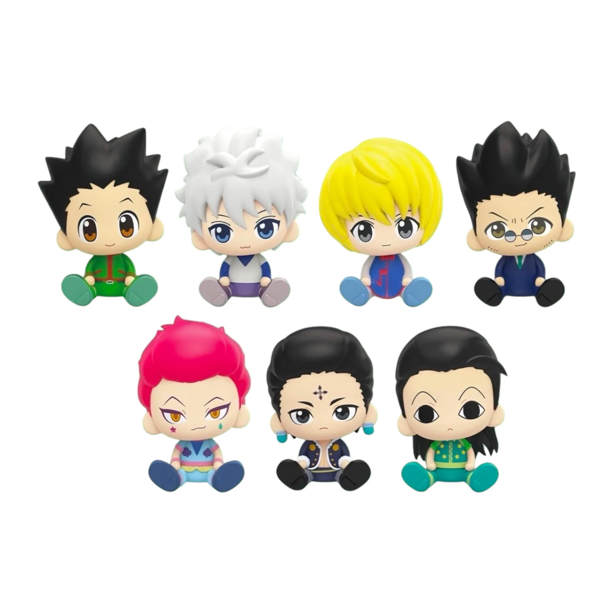 Аніме фігурка блайнд бокс (Blind Box) — Мисливець х Мисливець (Hunter x Hunter), серія Sitting Series, 6 см, виробник Nullset