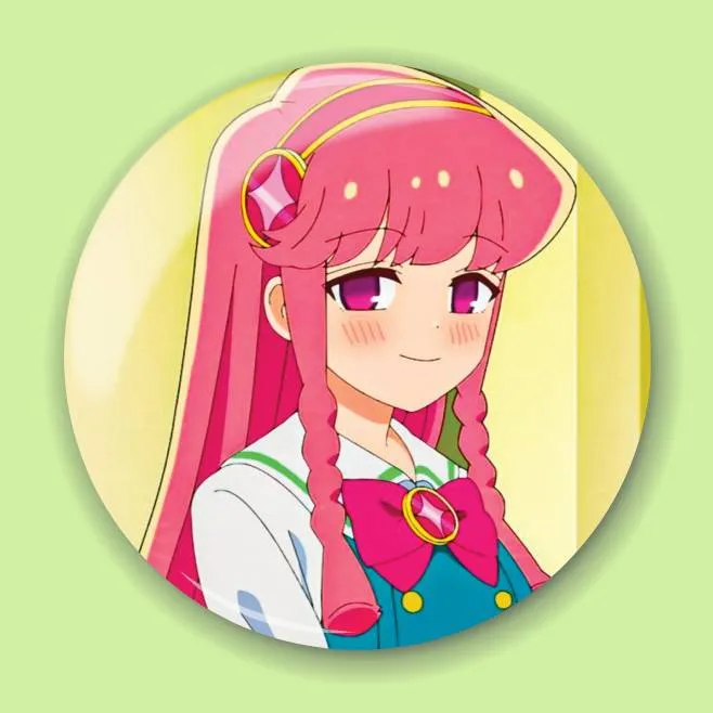 Аніме значок Милий слиз Пуніру (Puniru Is a Cute Slime) 4, 56 мм, глянець