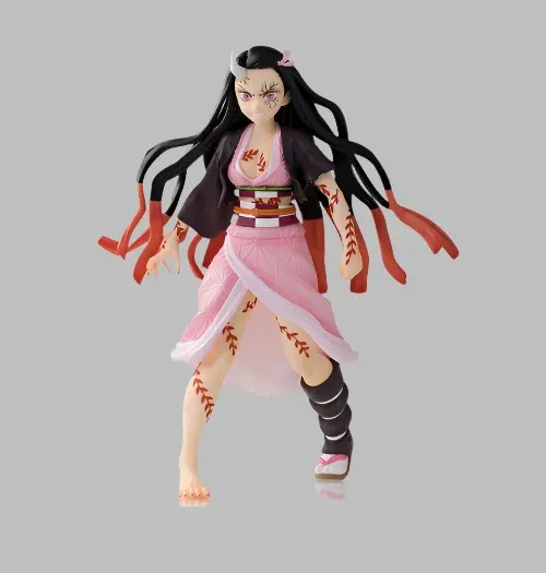 Аніме фігурка Незуко Камадо (Nezuko Kamado: Demon Form Advancing Ver.) — Клинок, який знищує демонів (Demon Slayer: Kimetsu no Yaiba), серія Figurizm, 21 см, виробник Sega 4