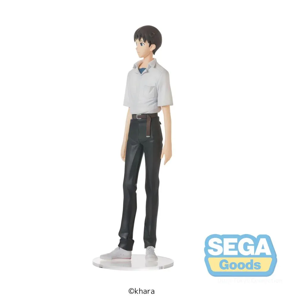 Аніме фігурка Шінджі Ікарі (Shinji Ikari) School Uniform Ver. Sega Rebuild of Evangelion — Єванґеліон (Evangelion), 22 см 3