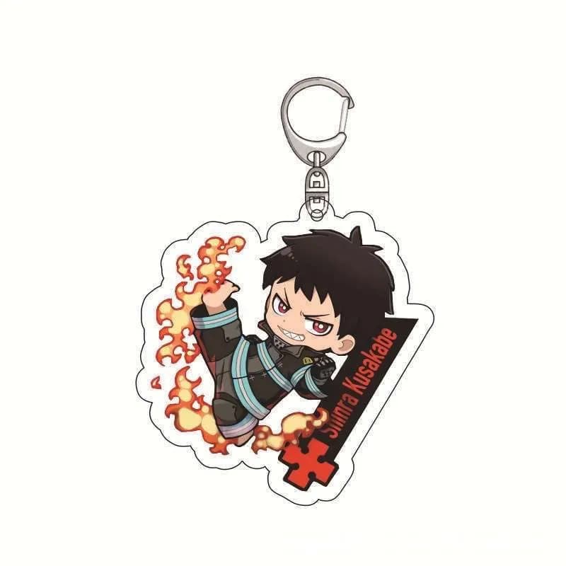 Брелок по аніме Fire Force 