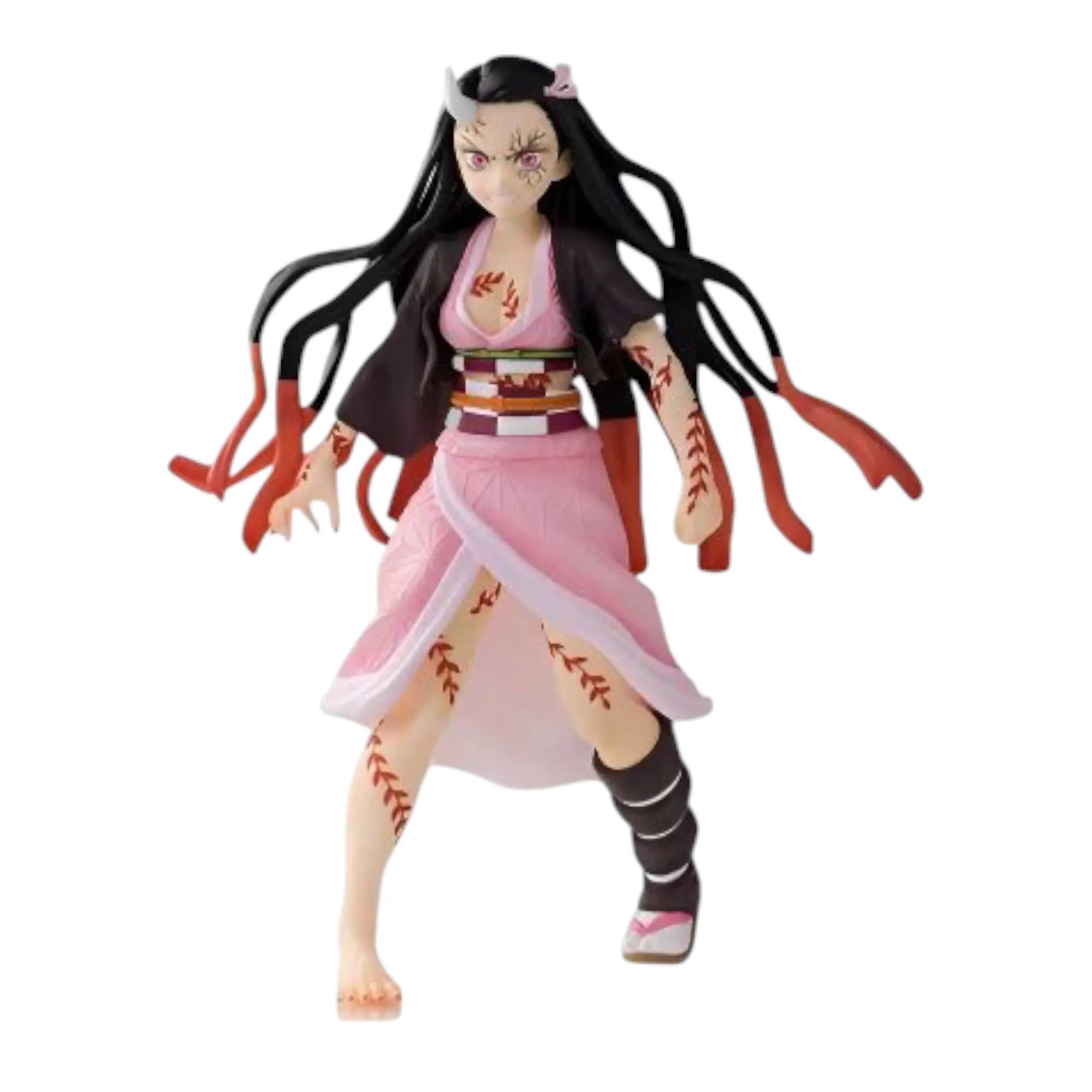 Аніме фігурка Незуко Камадо (Nezuko Kamado: Demon Form Advancing Ver.) — Клинок, який знищує демонів (Demon Slayer: Kimetsu no Yaiba), серія Figurizm, 21 см, виробник Sega