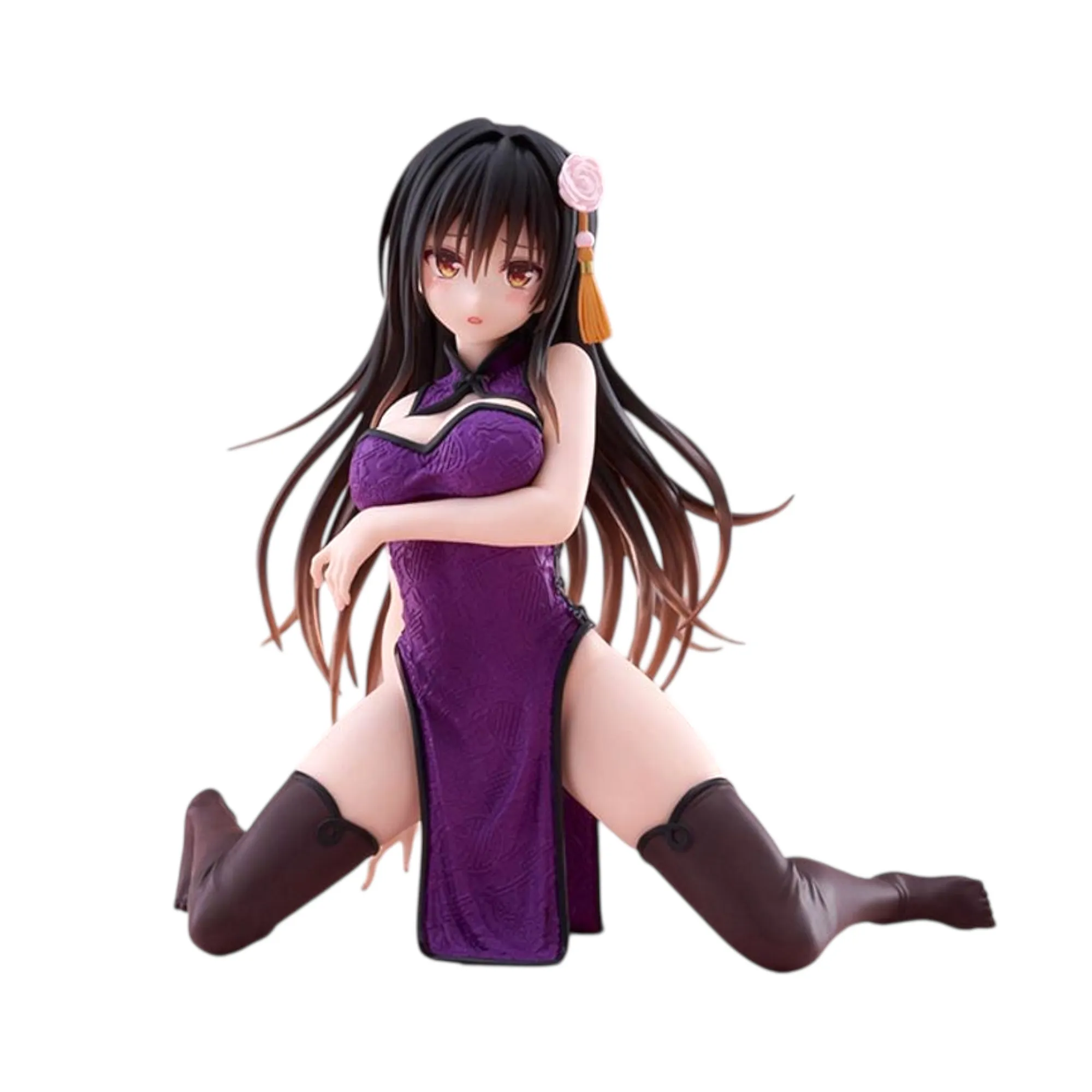 Аніме фігурка Юї Котеґава (Yui Kotegawa) Desktop Cute Chinese Dress Ver. Taito — Нещастя кохання (To Love-Ru Darkness), 13 см