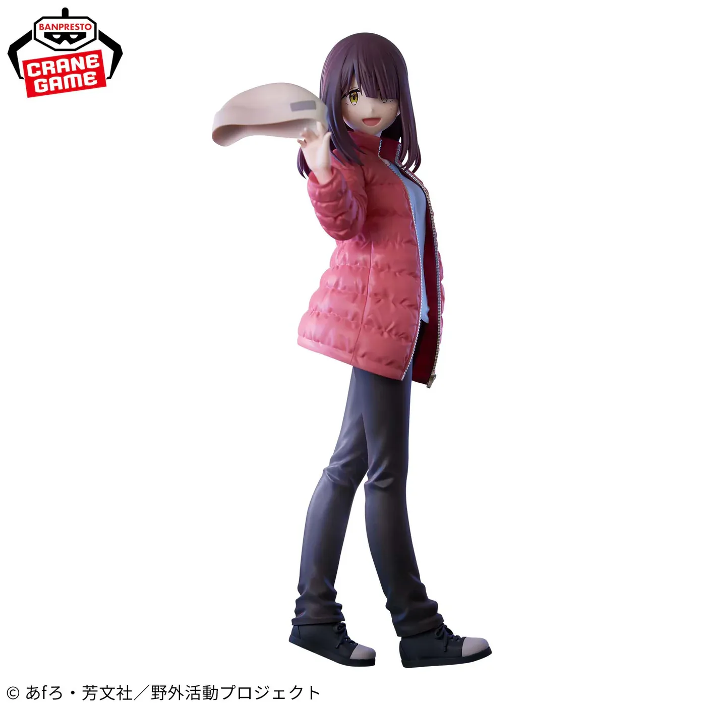 Аніме фігурка Аяно Токі (Ayano Toki) Season 3 Banpresto — Дівчачий Табір (Laid-Back Camp), 24 см 3