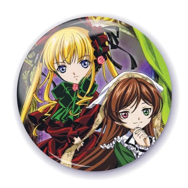 Аніме значок Діви Розена (Rozen Maiden) 5, 56 мм, глянець