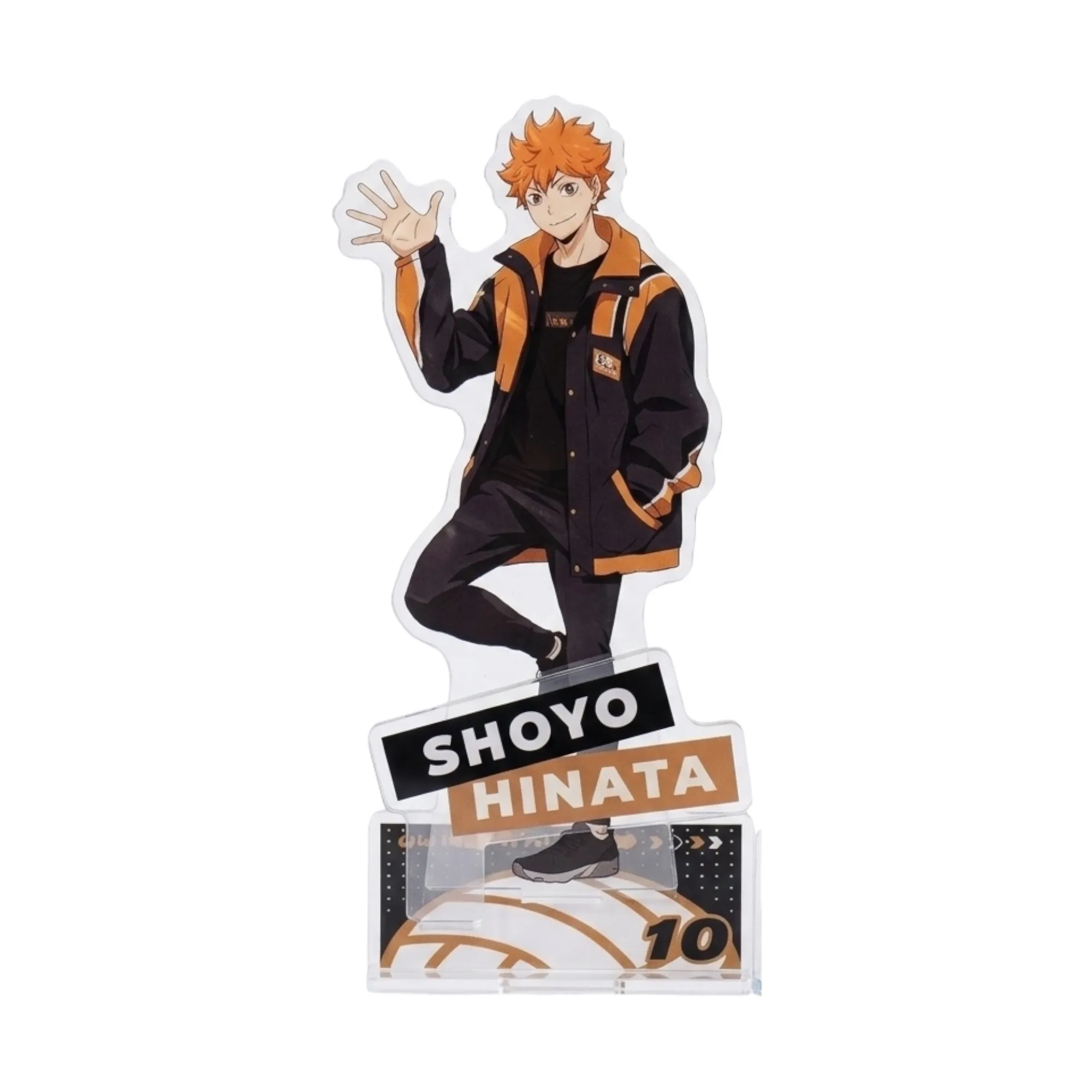 Аніме акриловий стенд Шойо Хіната (Shoyo Hinata) - Волейбол (Haikyu!!), 16 см