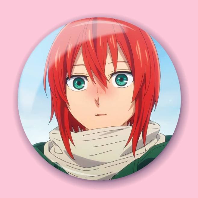 Аніме значок Наречена чаклуна (The Ancient Magus' Bride) 4, 56 мм, глянець