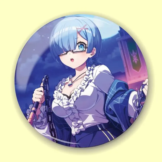 Аніме значок Переродження: Життя в іншому світі з нуля (Re:Zero Starting Life in Another World) 16, 56 мм