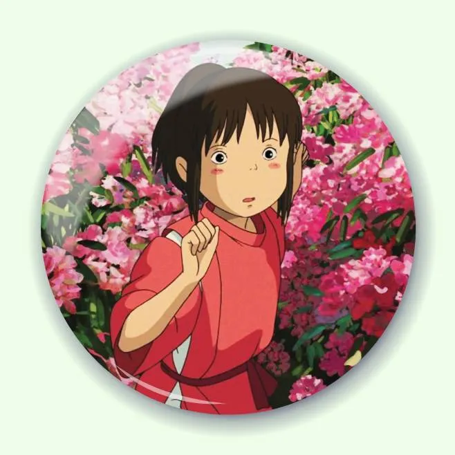 Аніме значок Віднесені привидами (Spirited Away) 17, 56 мм, глянець