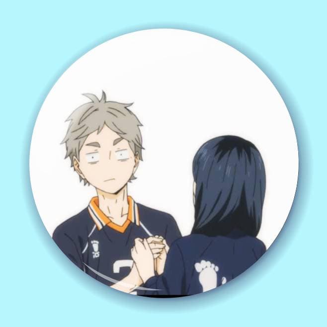 Аніме значок Волейбол (Haikyuu!!) 24, 56 мм