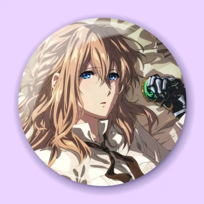 Аніме значок Віолета Еверґарден (Violet Evergarden) 19, 56 мм