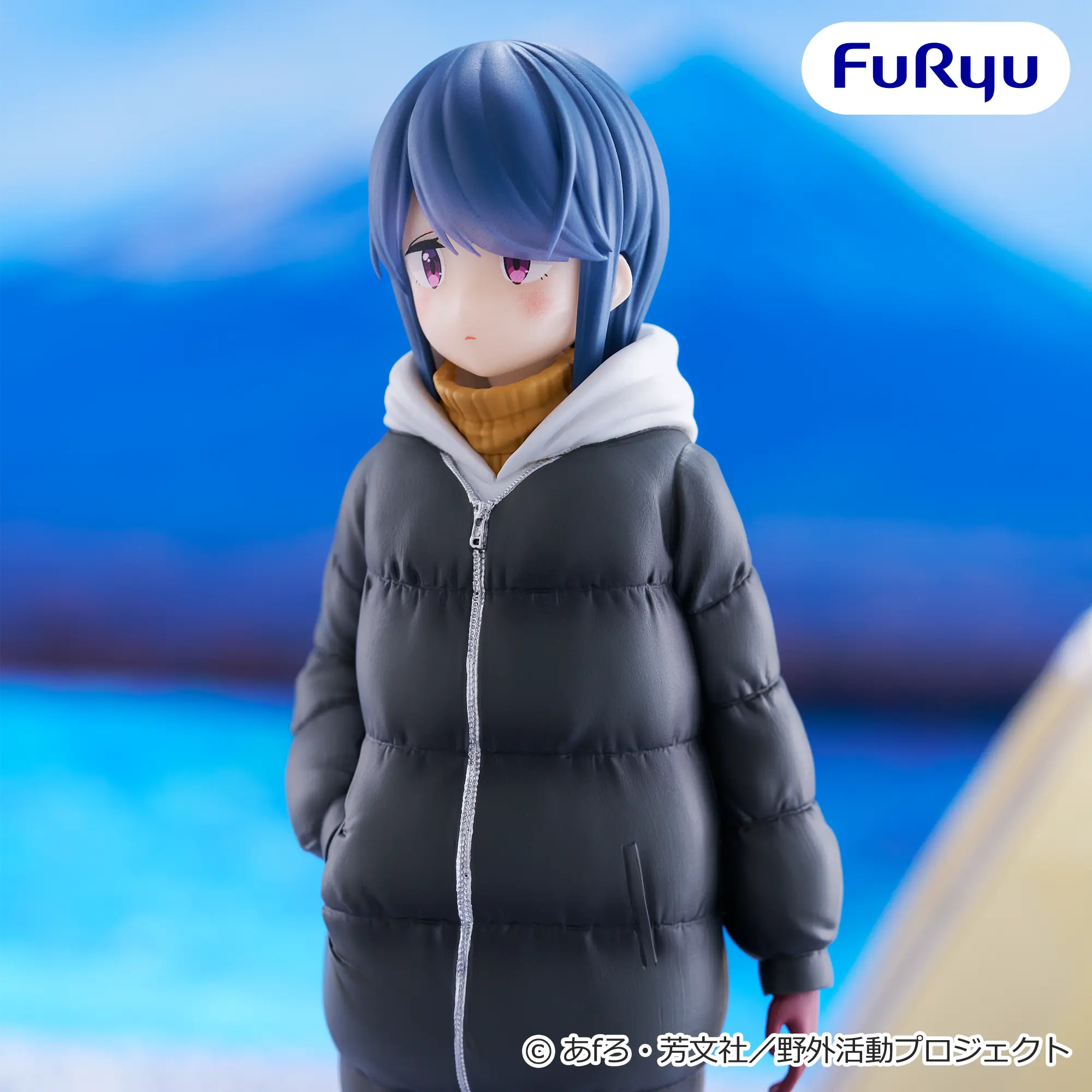 Аніме фігурка Рін Шіма (Rin Shima) — Табір на свіжому повітрі (Laid-Back Camp / Yuru Camp), серія Trio-Try-iT, 20 см 3