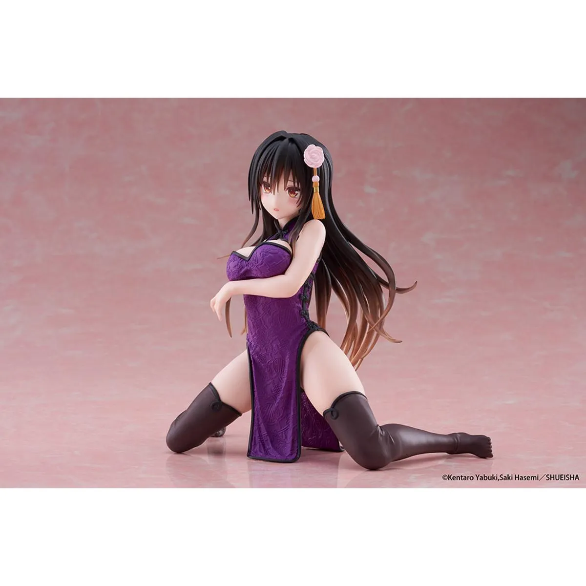 Аніме фігурка Юї Котеґава (Yui Kotegawa) Desktop Cute Chinese Dress Ver. Taito — Нещастя кохання (To Love-Ru Darkness), 13 см 6