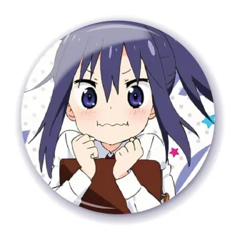 Аніме значок Дволика сестричка Умару (Himouto! Umaru-chan) 13, 56 мм, глянець
