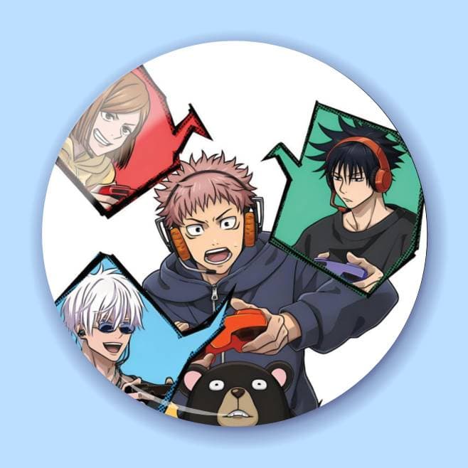Аніме значок Магічна битва (Jujutsu Kaisen) 18, 56 мм