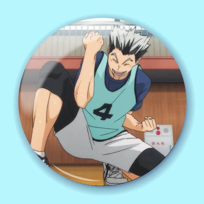 Аніме значок Волейбол (Haikyuu!!) 8, 56 мм
