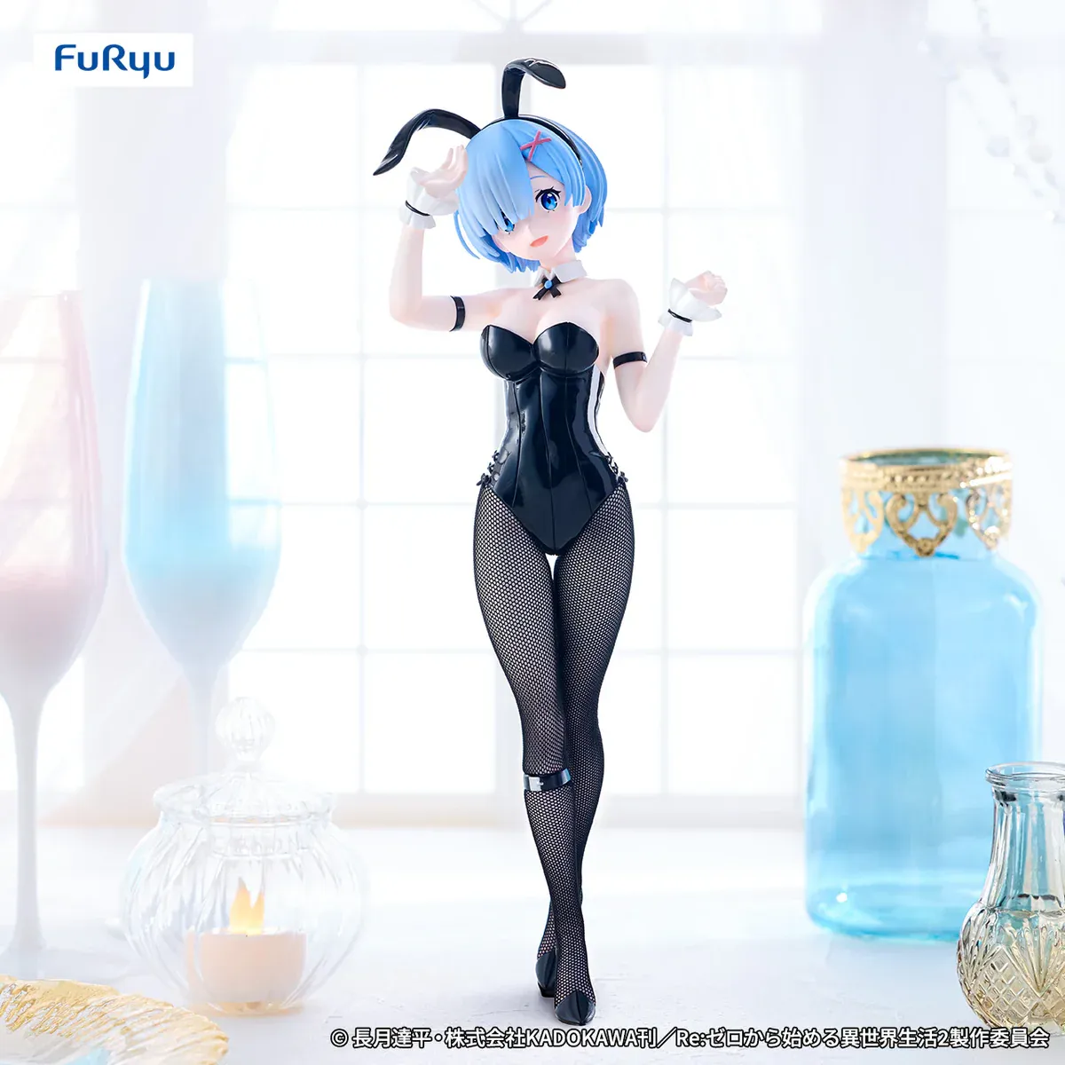 Аніме фігурка Рем (Rem) BiCute Bunnies Bicolor Furyu — Переродження: Життя в іншому світі з нуля (Re:Zero Starting Life in Another World), 29 см 3
