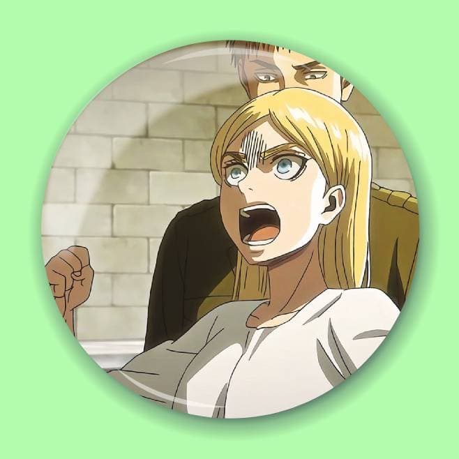 Аніме значок Атака титанів (Attack on Titan) 16, 56 мм