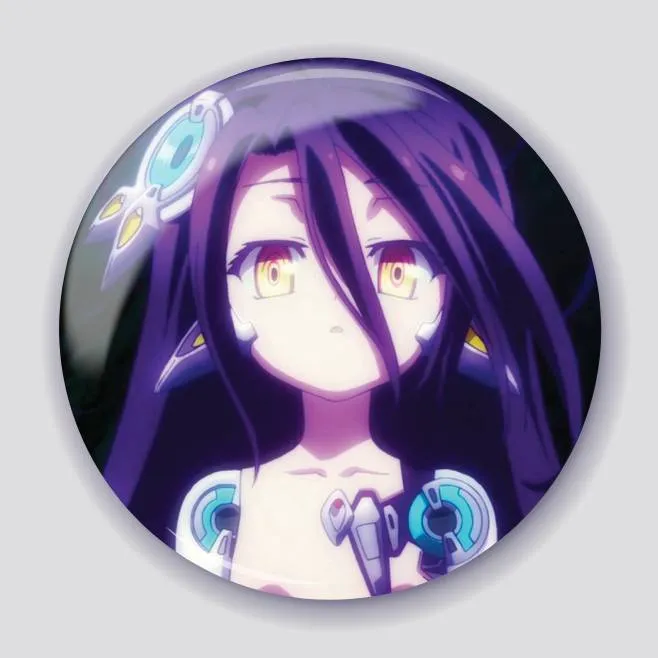 Аніме значок Без гри нема життя (No Game No Life) 2, 56 мм
